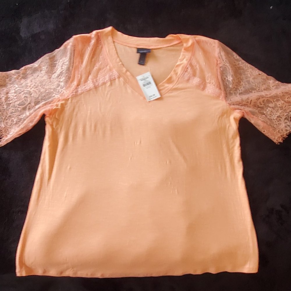 Short Sleeve V Neck T